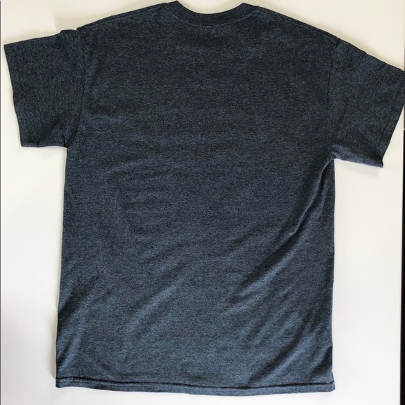 5 Star Gray Blue God Bless America Free T-Shirt - Picture 5 of 5